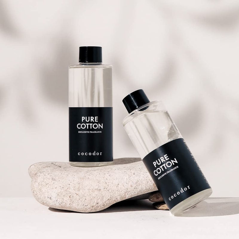 cocodor زيت إعادة تعبئة معطر الهواء كوكودور / نسيم أبريل / 6.7 أونصة / 3 عبوات / العلاج بالروائح، عطر المنزل، زيوت معطرة، زيوت لموزع القصب، ديكور الحمام المنزلي - Image 4